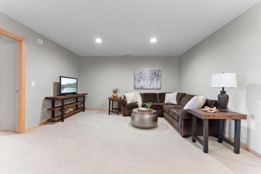 Another view of the TV area. 1137 Pioneer Trail, Bayport, MN