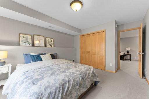 The 2nd of two bedrooms in the lower level. 1137 Pioneer Trail, Bayport, MN