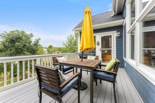 The views are fantastic from your deck! 1137 Pioneer Trail, Bayport, MN