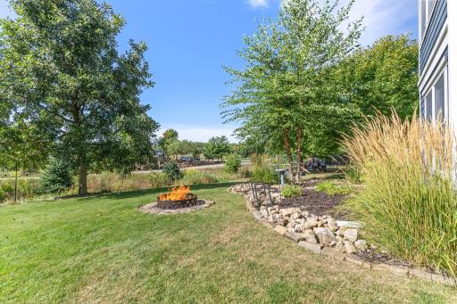 The weather is turning and you'll be ready with your built-in bonfire! 1137 Pioneer Trail, Bayport, MN
