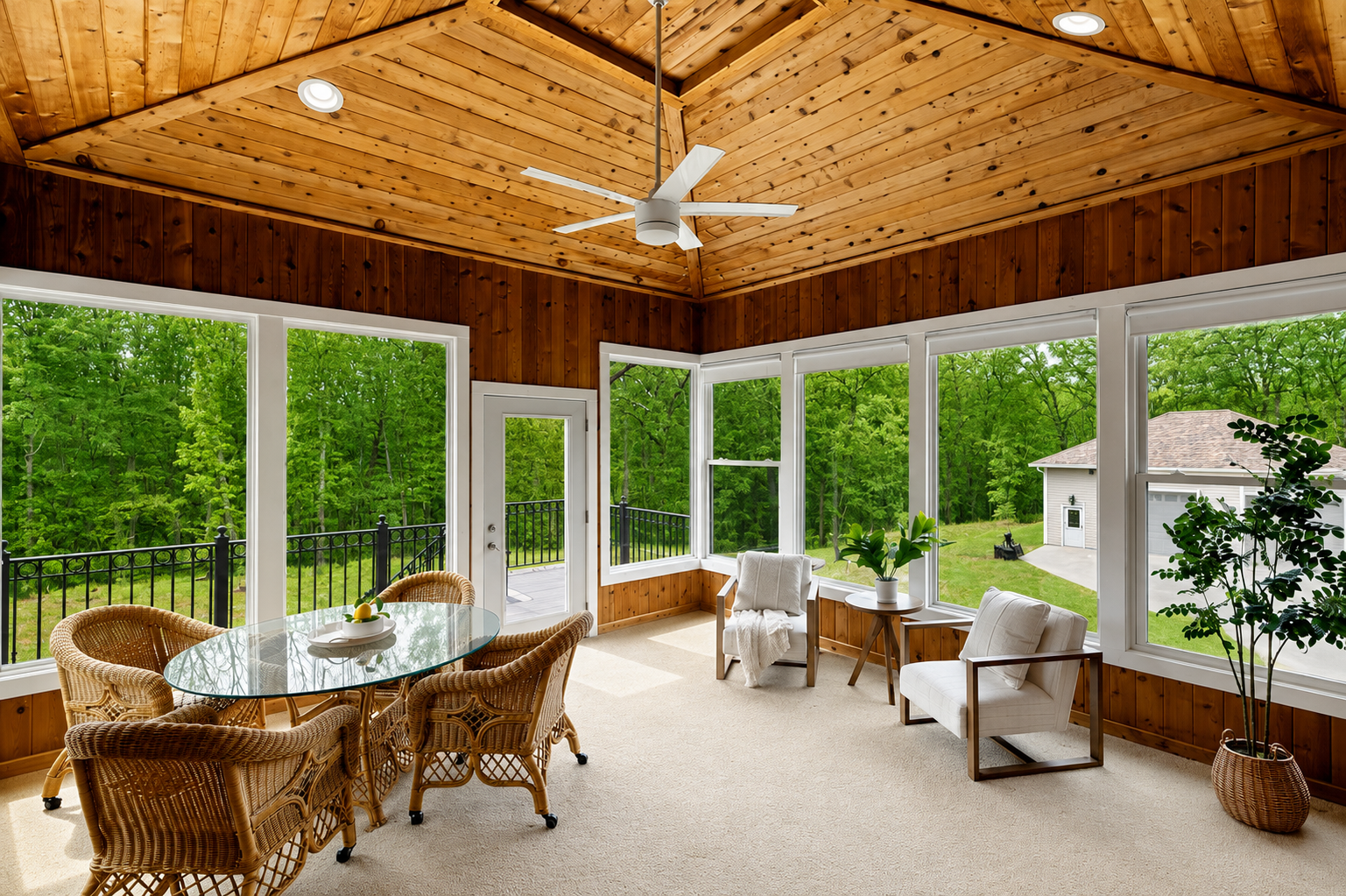 This Sunroom Feels Like a Private Retreat You Didn’t Know You Needed