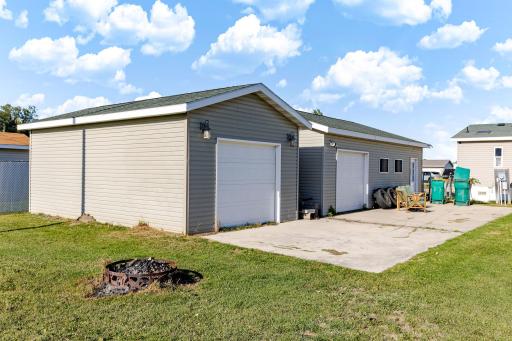 Storage Shed and 3rd stall garage entrance