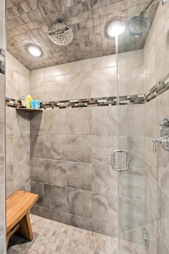 Bathroom w/ steam shower