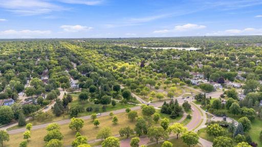 Right out the door is 7+ miles of walking paths along Victory Memorial Parkway!