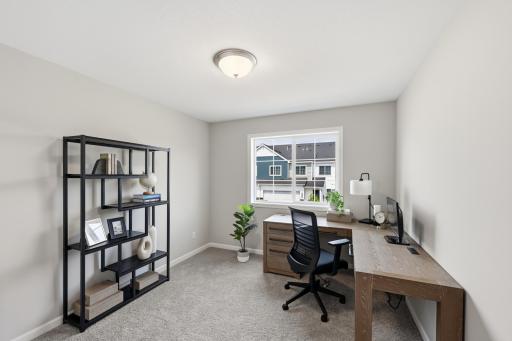Movie room, home office, reading nook, play space, or workout areaâthe loft gives you flexibility without sacrificing a bedroom. *photos of previously staged home, same floor plan and finishes however some features are not exact*