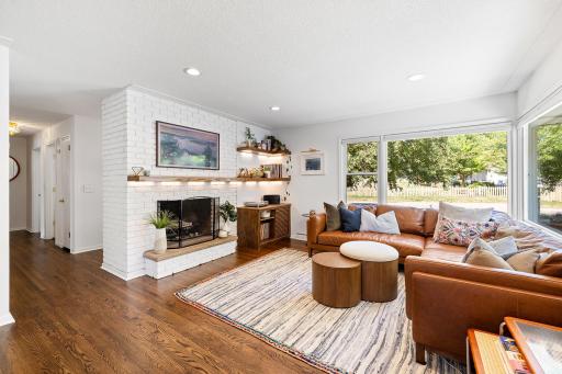 Bright and Sunny Main Living Room with Generous Picture Windows