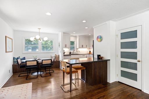 Thoughtful Breakfast Bar/Island Off Kitchen
