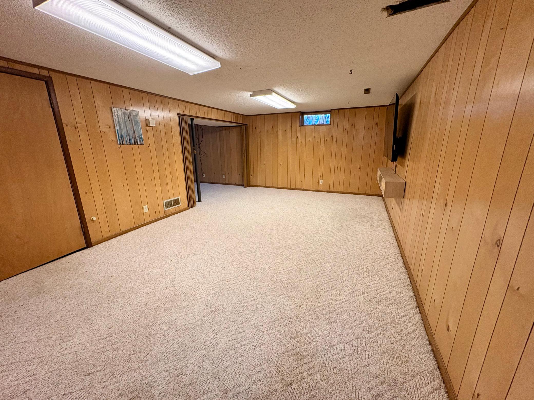 basement family room