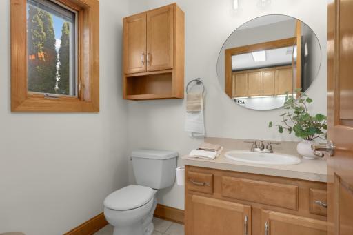 Half bath off the mudroom