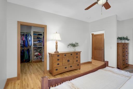 Custom walk-in closet