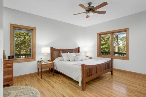 Back inside, enjoy the convenience of a main level primary suite