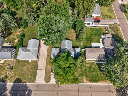 Affordable rambler with large flat backyard