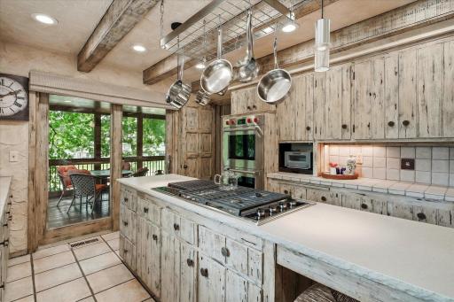 Cooks Kitchen - Wolf stovetop, Wolf wall ovens