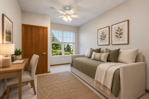 AI Guest Bedroom/Office Vision