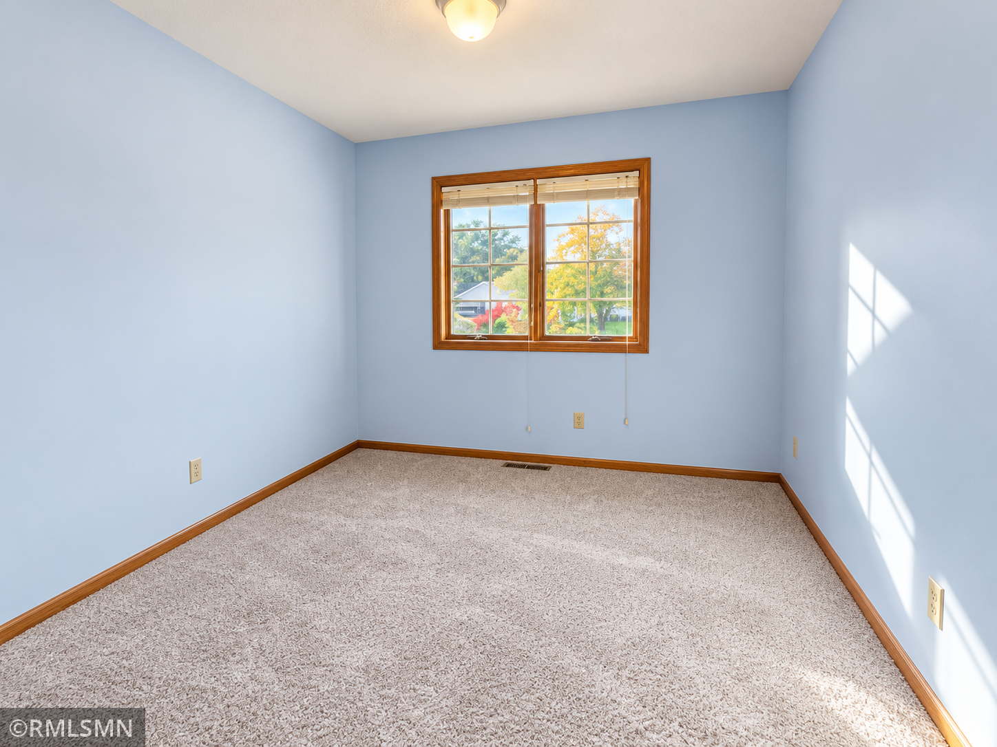 Primary sitting area - new carpet!