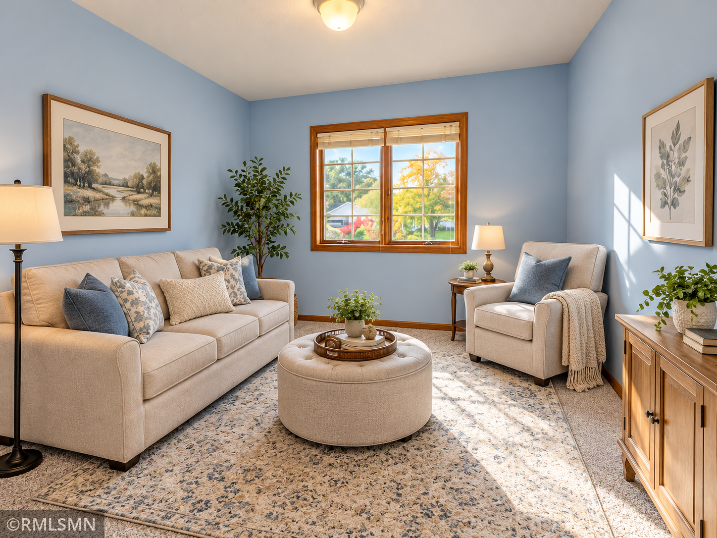 Sitting area - Virtually Staged!