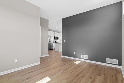 Front flex room - perfect for a home office!