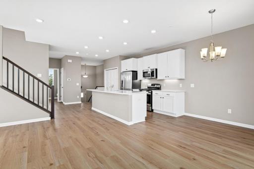 LVP flooring on the main level plus an abundance of light!