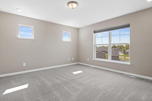 Owners bedroom - now vacant and ready for a quick closing!