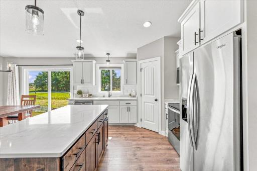 Large Kitchen with Large Island and Pantry