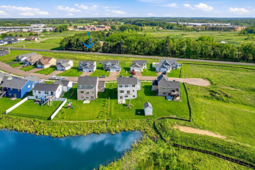 Aerial of home location