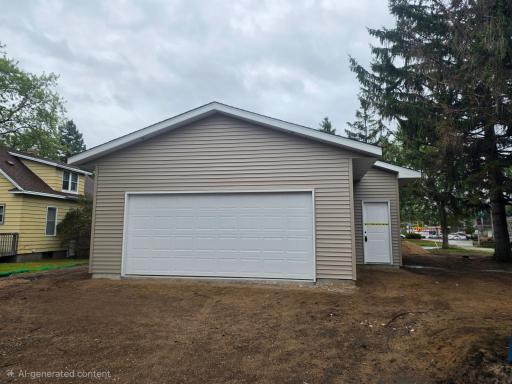 Two-stall attached garage!