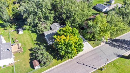 Newer cement driveway and sidewalk, excellent size of 33x50, no more moving cars around here!