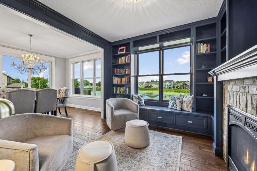 Watch the kids or family on the pond for winter ice hockey, skating or fireworks! Views to Lake Waconia year-round and your own private dock.