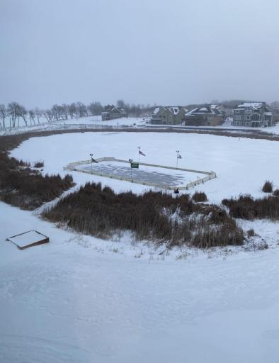 Calling all hockey families to experience memories of a lifetime with your kids and their teammates to play hockey or skate on the pond steps from your backdoor at 816 Beach Road Waconia.