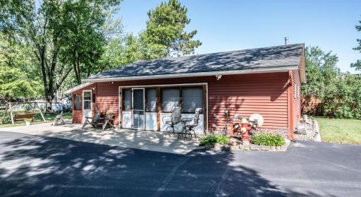 Detached oversized two car garage - insulated and heated