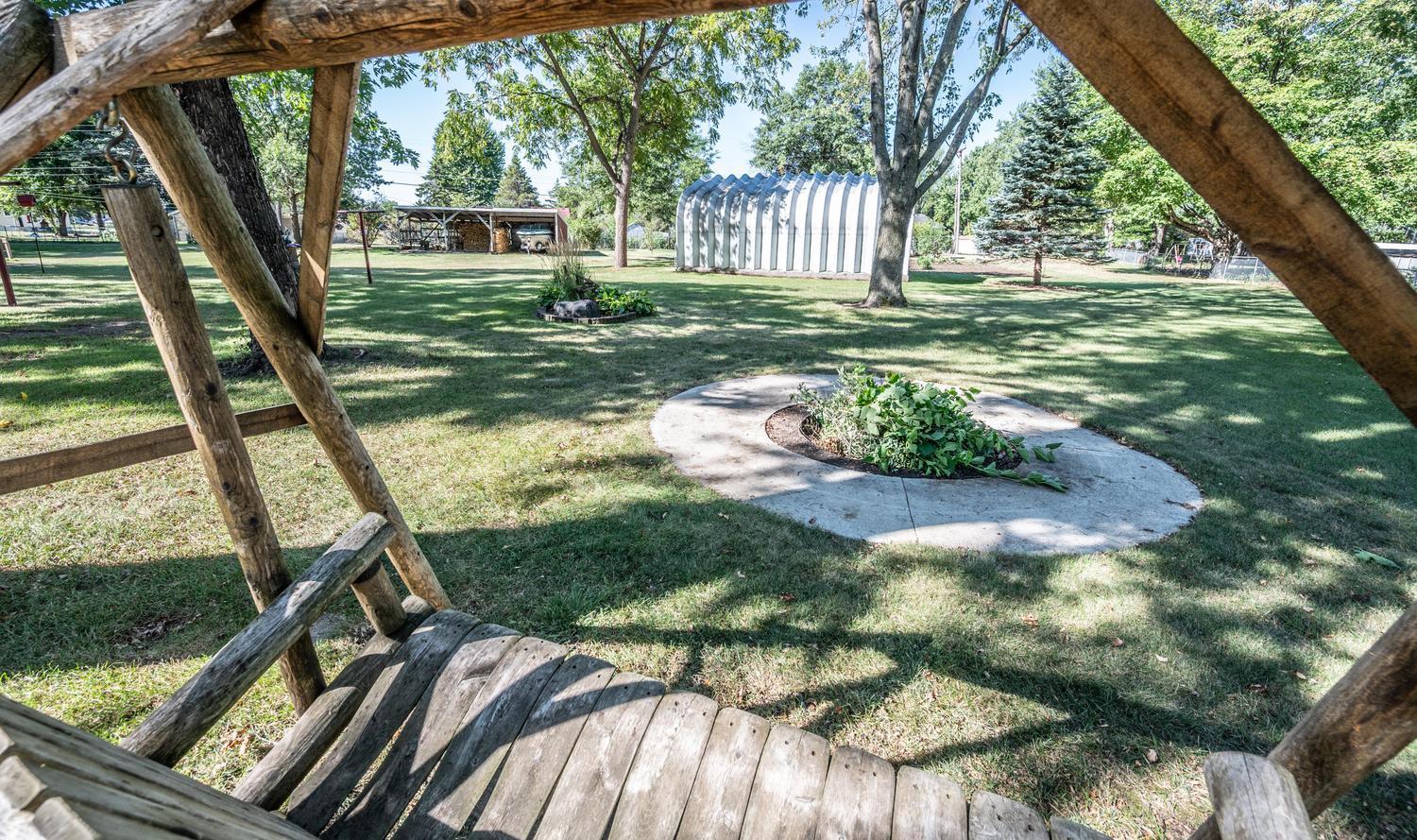 Gather around the fire pit for evenings under the stars.
