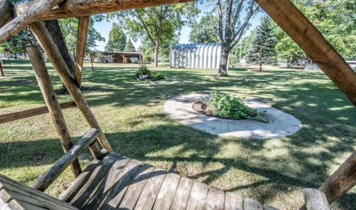 Gather around the fire pit for evenings under the stars.