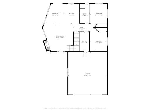 Second floor plan