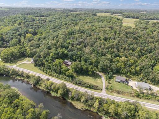 Wooded lot