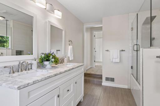 Bright and spacious Full Bath with walk-in closet!
