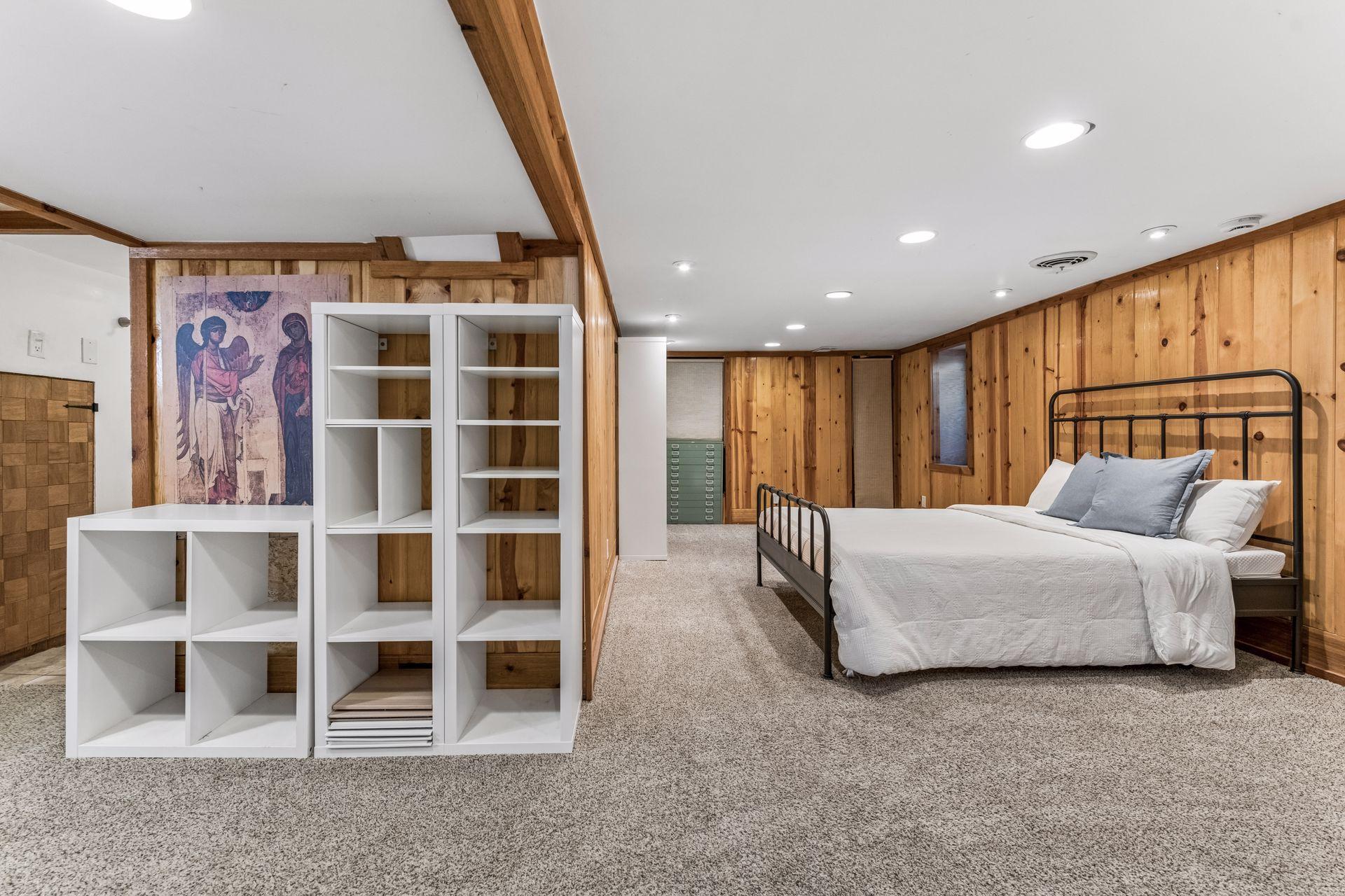 Need a fourth bedroom? The finished lower level offers plenty of space and an egress window, providing the potential to create an additional bedroom.