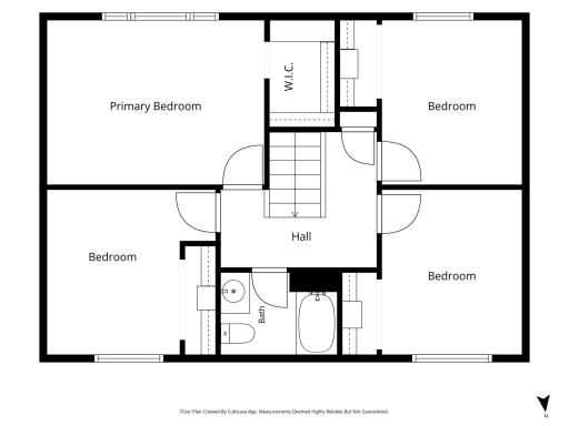 Upper Level Floor Plan