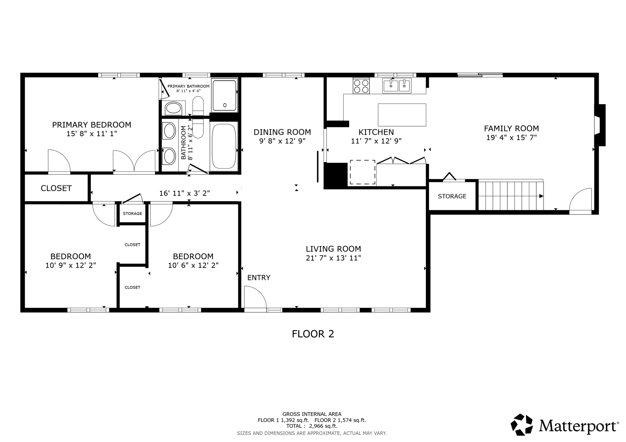Main Level Floor Plan 6649 Buckingham Rd