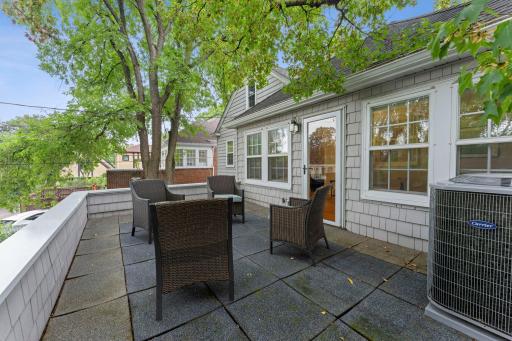 Deck perfect for morning coffee or just relaxing