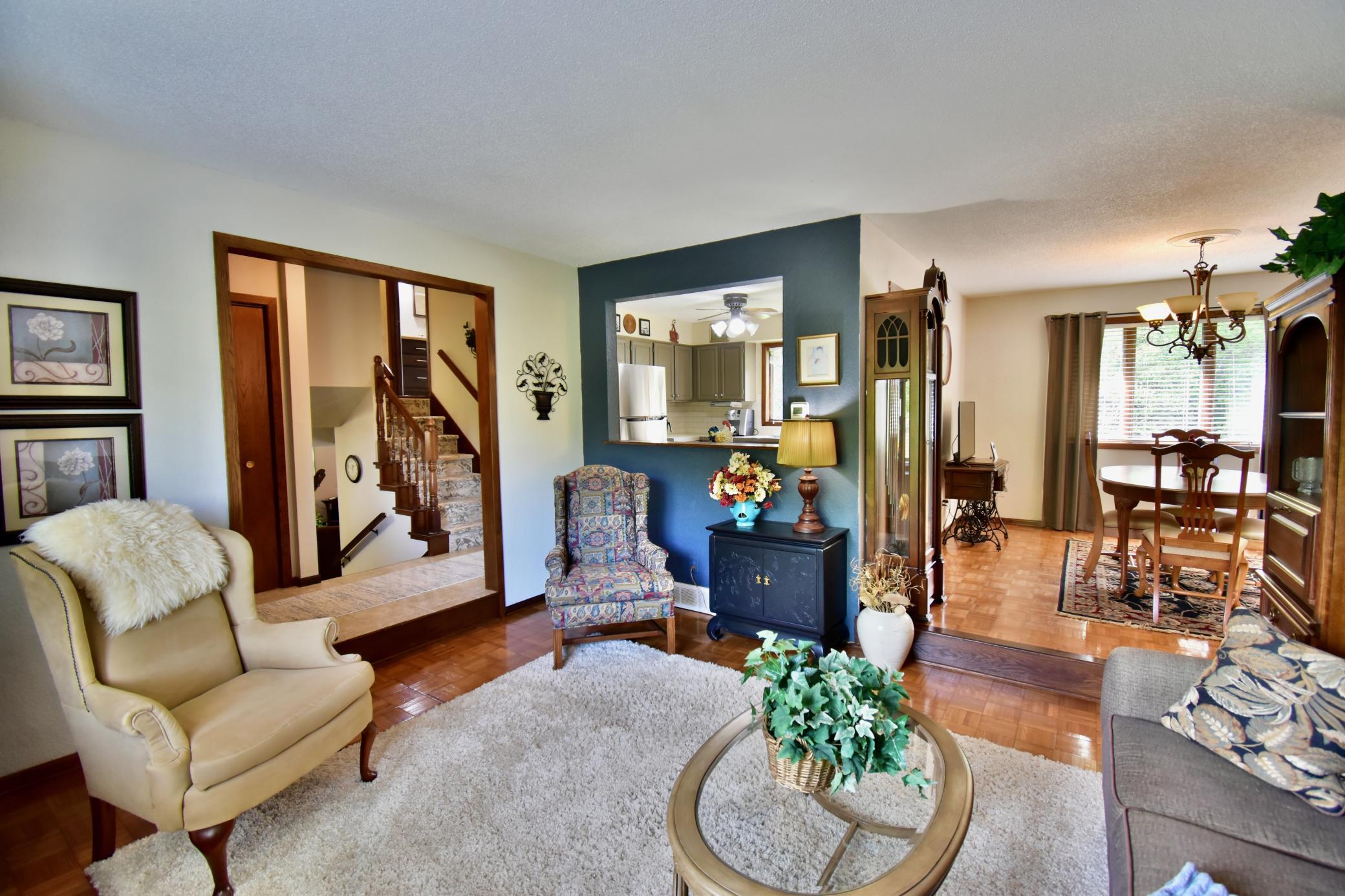Great main level living space.