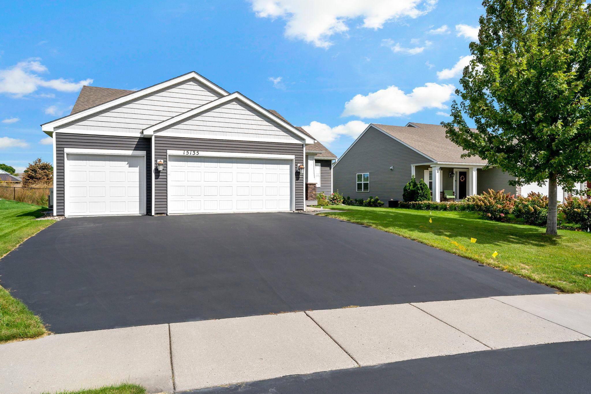 Freshly Seal Coated Driveway
