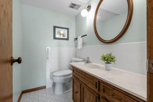 Lower level bathroom