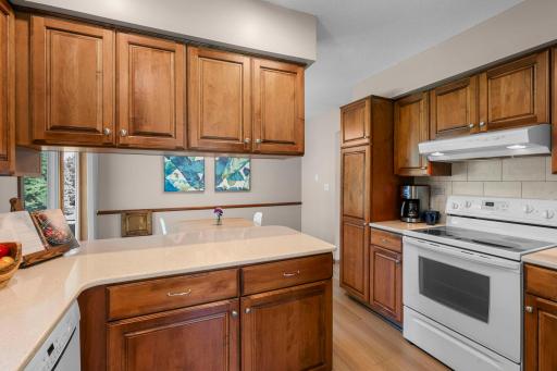 Lots of cabinet space including a pantry.