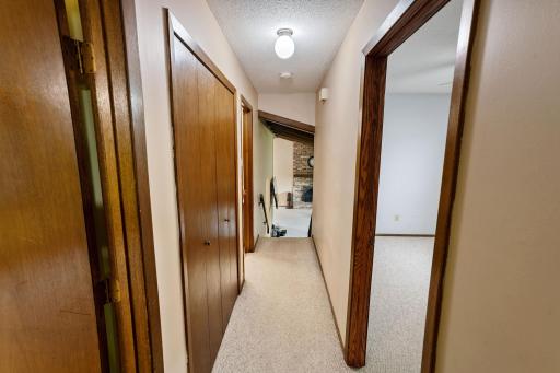 Upper level hall view