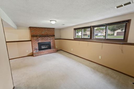 LL family room w/fireplace