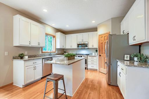 The kitchen of your dreams includes a pantry.