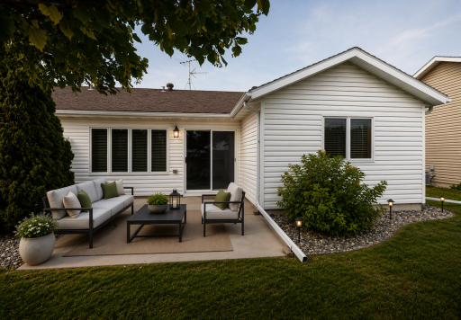 Virtually Staged - Back Exterior