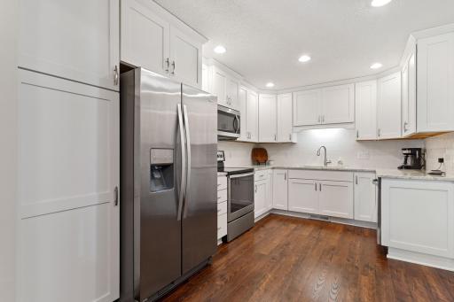 Updated kitchen with stainless appliances