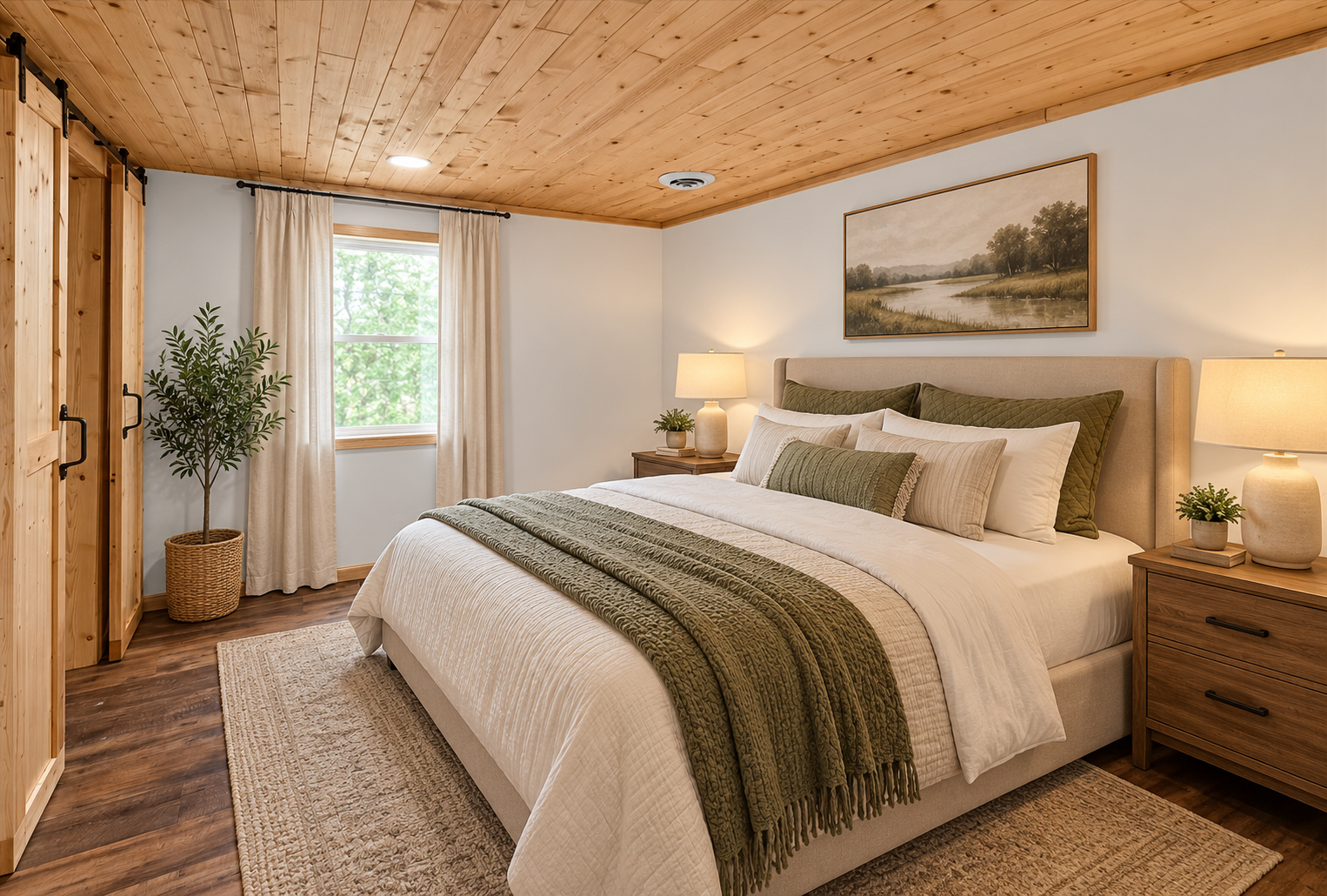 Cozy Modern Rustic Bedroom Retreat Virtually Staged- Bedroom 3.png