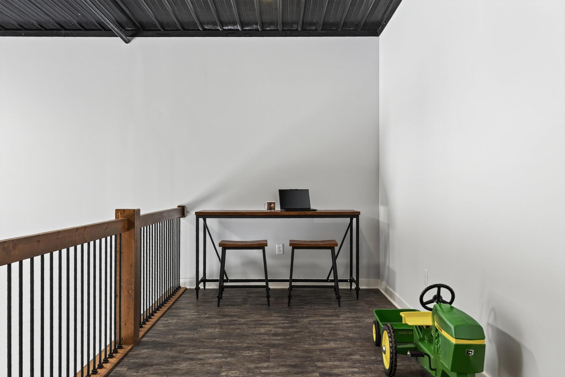 Room for an office on upper level